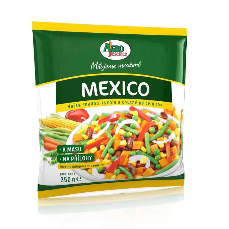 Hlbokomrazená Zmes Mexiko 350g Agro Jesenice