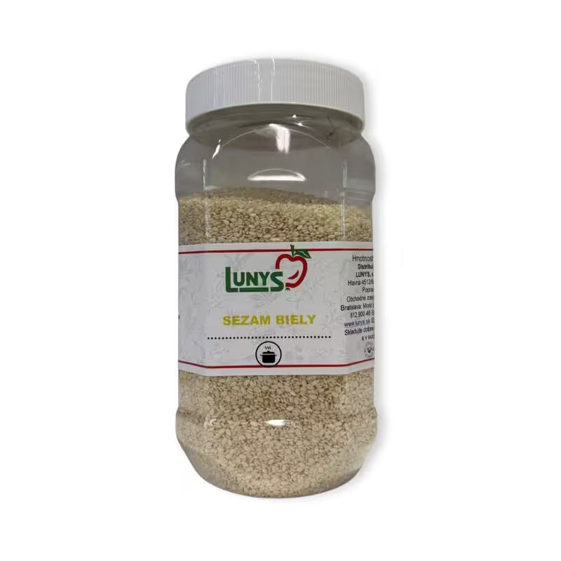 Sezamové semienka biele 450g Lunys