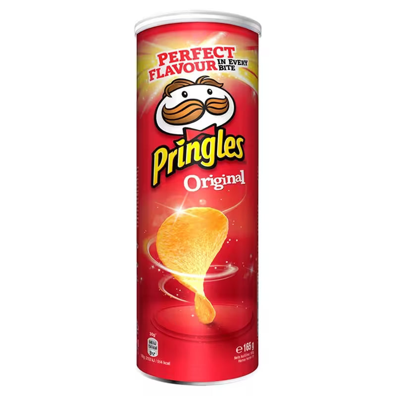 Pringles zem. lupienky Original 165 g