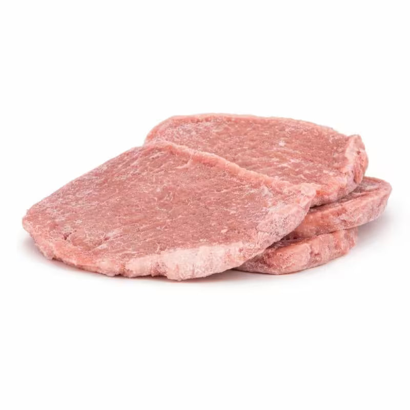 Mrazené Bravčové karé plátky naklepané, kaliber 130g / 5,2kg kartón Beef House
