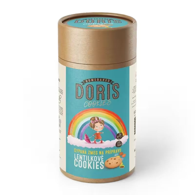 Zmes na pečenie cookies lentilky 715g Doris Cookies