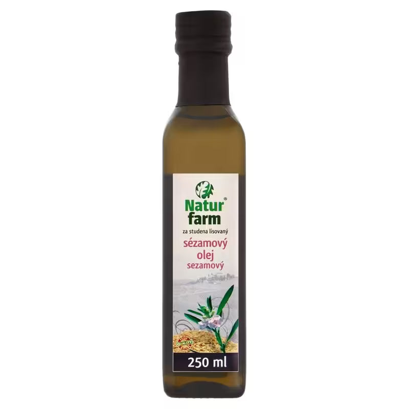 Olej sezamový 250ml Natur Farm