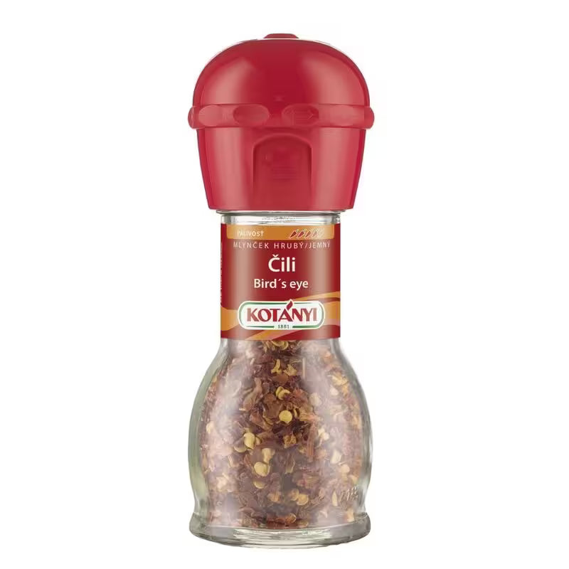 Zmes korenia Mlynček Čili Birdseye 24g Kotányi