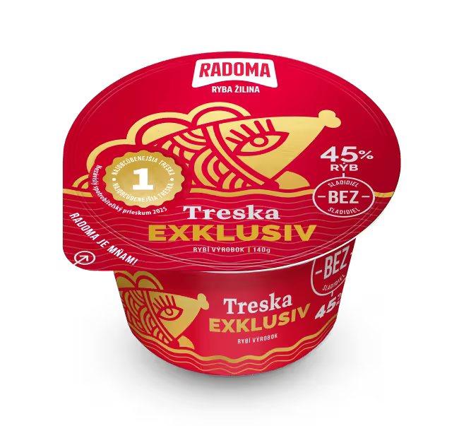 Treska v majonéze exklusiv RYBA ŽILINA 140g