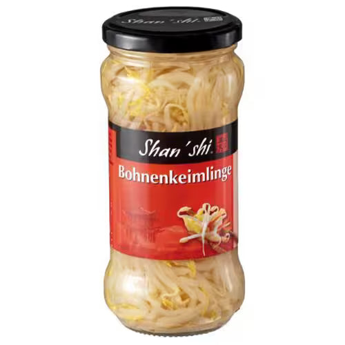 Klíčky Mungo fazule v náleve 330g Shan'shi