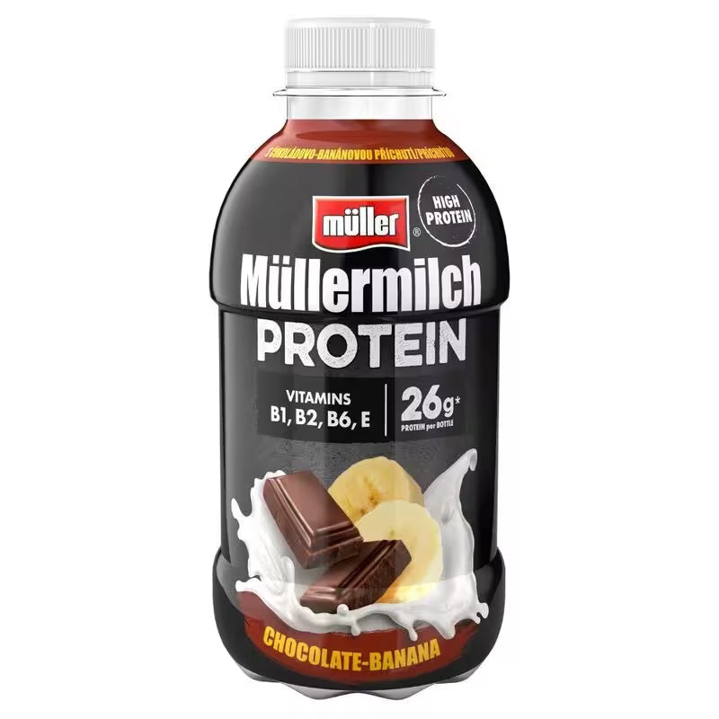 Müllermilch Proteinový nápoj čoko banán 400g