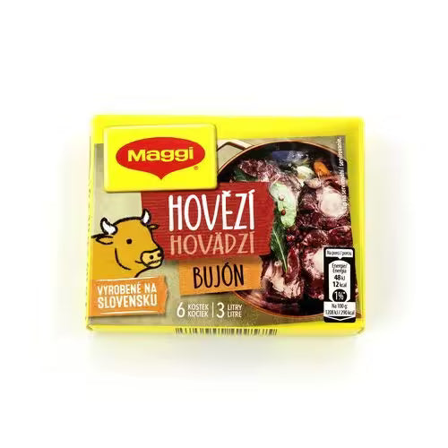 MAGGI Hovädzí bujón v kocke 3 l 6x10g