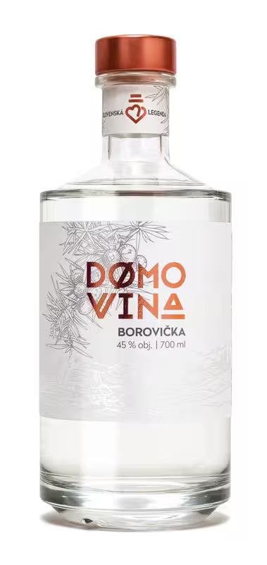 DOMOVINA Borovička 45% 0,7 l