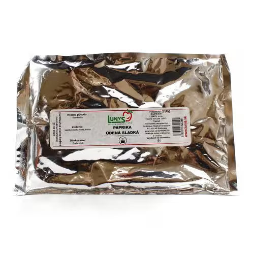 Korenie Paprika sladká údená 250g LUNYS