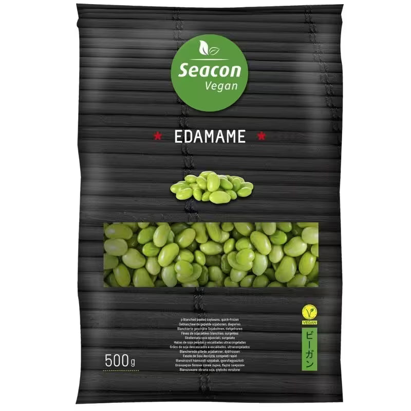 Mrazené Edamame sójové bôby lúpané 500g Seacon
