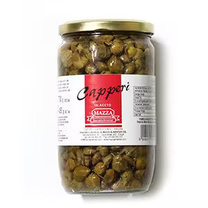 Kapary bez stonky 720g Mazza