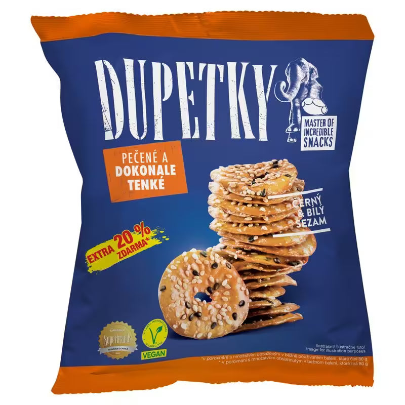 Dupetky Čierny a biely sezam 96g