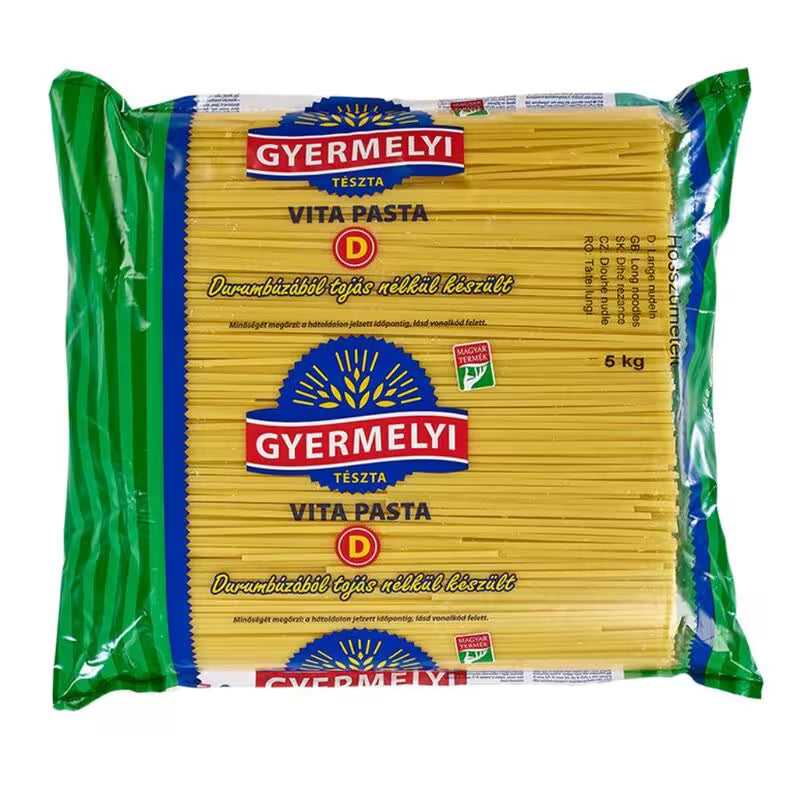 Cestoviny Rezance dlhé 5kg Gyermelyi