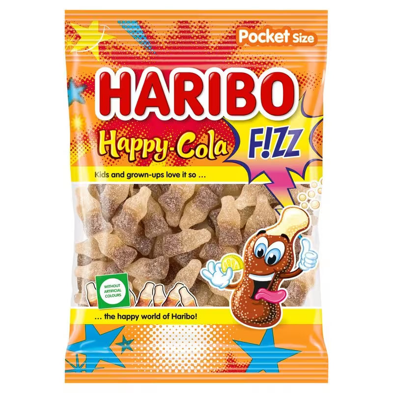 Haribo Happy Cola Fizz 80g