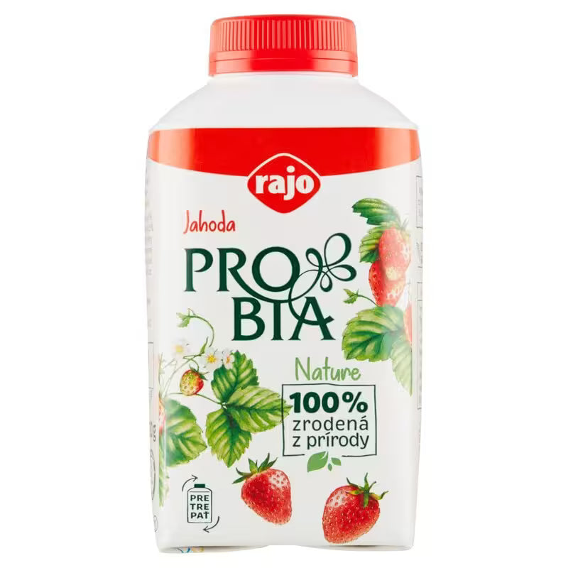 Jogurtový Nápoj PROBIA Jahoda RAJO 430g