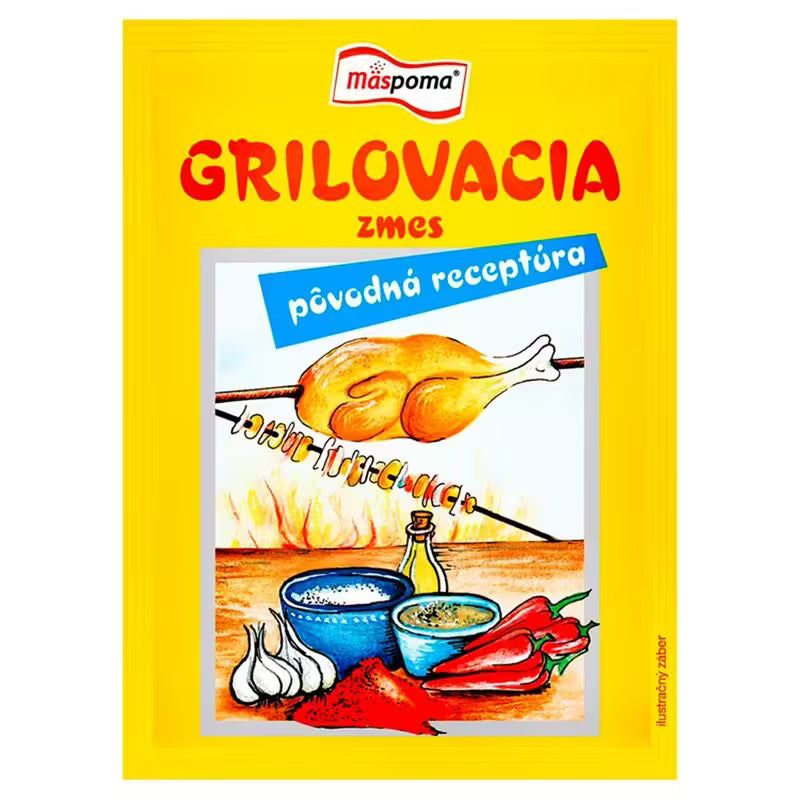 Zmes korenín grilovacia 50g Mäspoma
