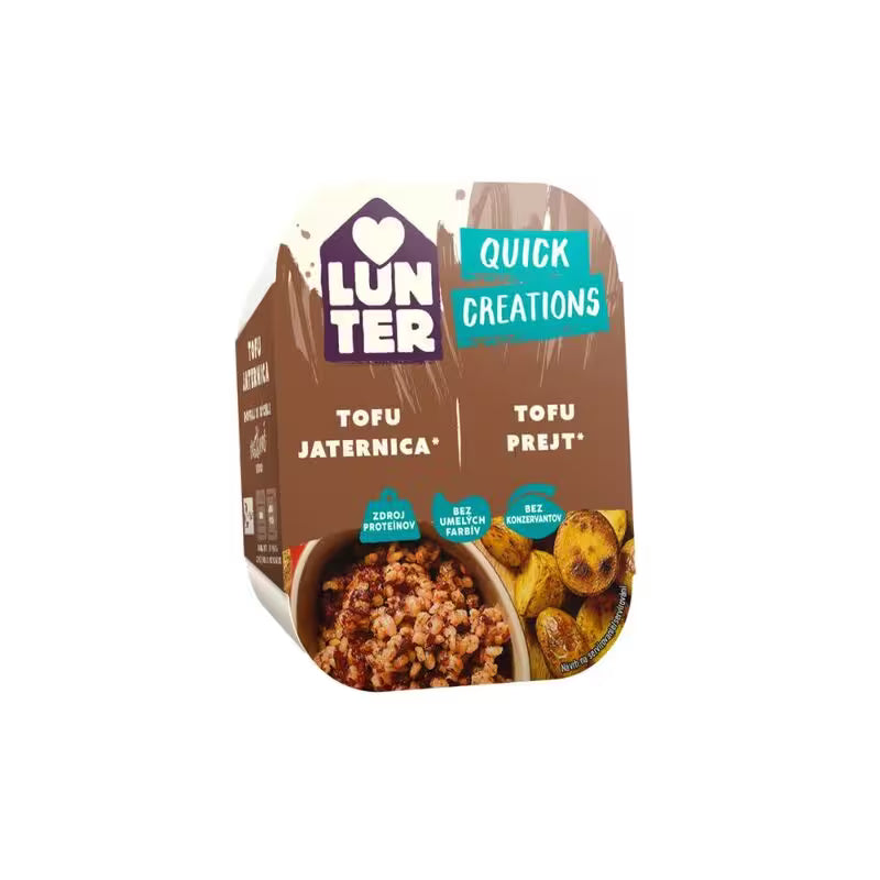Quick&Easy tofu Jaternica 190g Lunter