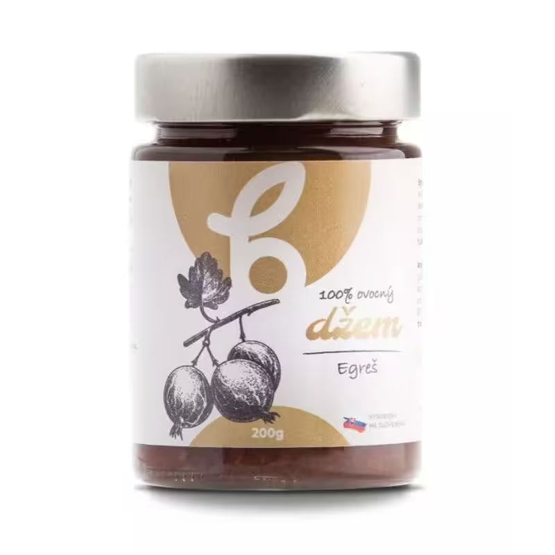Džem Egrešový premium 200g Bobule