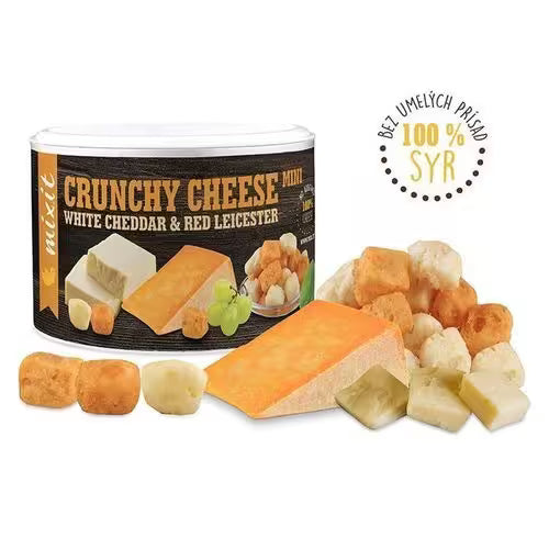 Chrumkavý syr W.Cheddar&Red Leicester 70g, Mixit