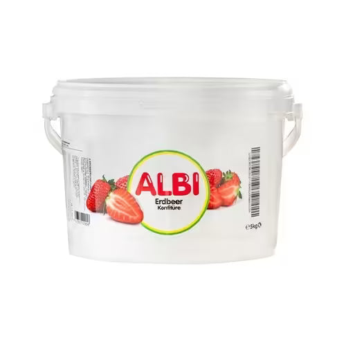 Džem jahodový ALBI 5kg plast