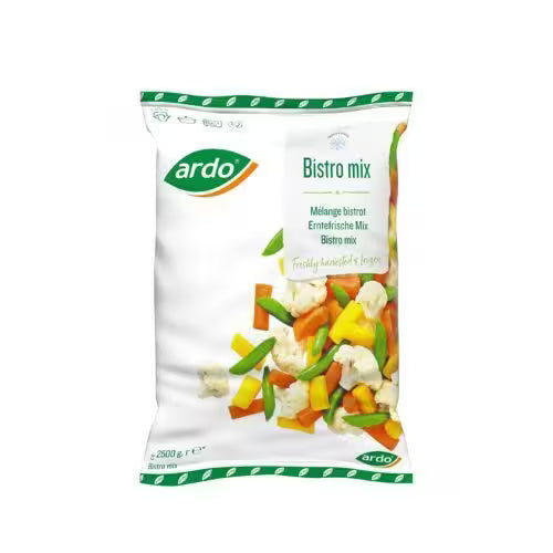 Mrazená Zmes zeleninová Bistro mix 2,5kg Ardo