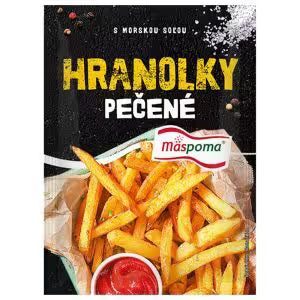 Hranolky pečené, koreninová soľ 30g Mäspoma