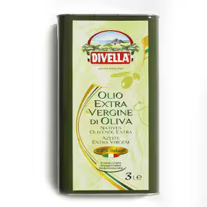 Olej olivový extra vergine plech 3l Divella
