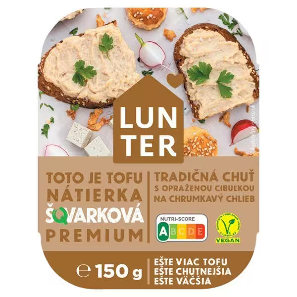 Nátierka rastlinná šqvarková PREMIUM 150g Lunter