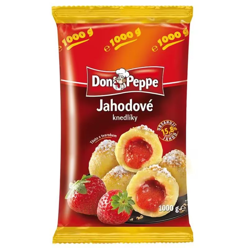 Mrazené Knedlíčky jahoda 1kg Don Peppe