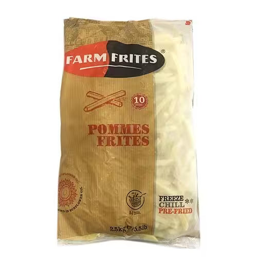 Mrazené Hranolky 10mm 2,5kg Farm Frites