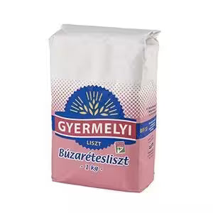 Múka pšeničná polohrubá BFF55 1kg Gyermelyi