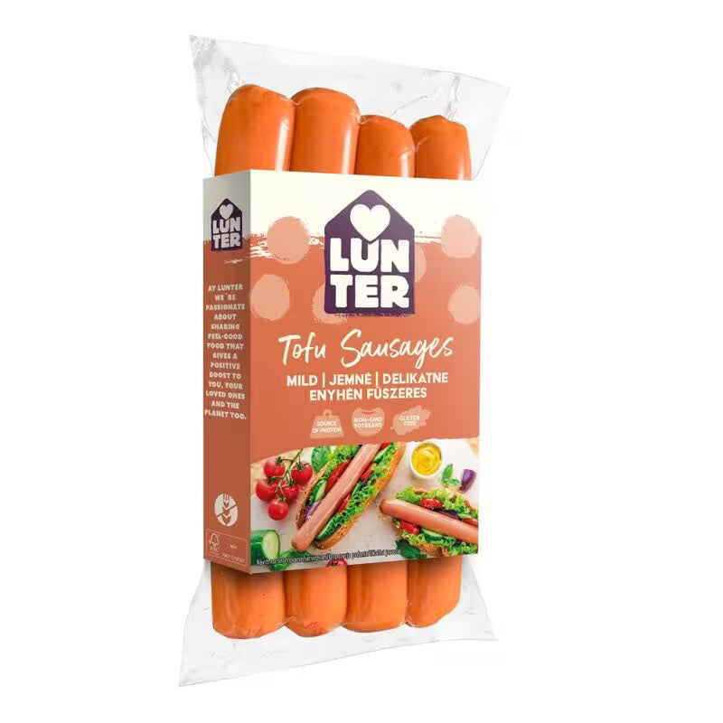Tofu PÁRKY jemné LUNTER 200g