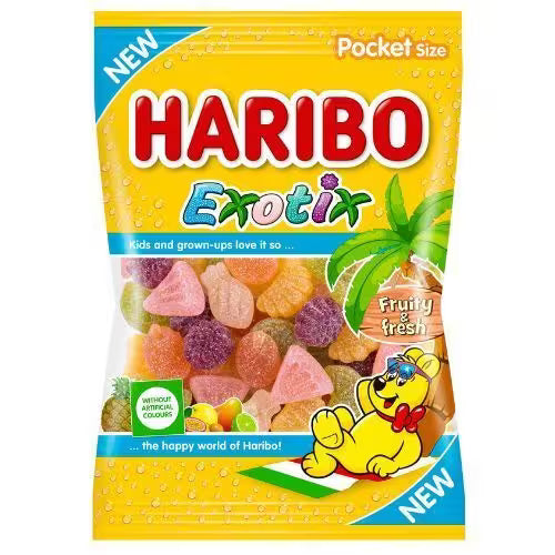 Haribo Exotix 80g