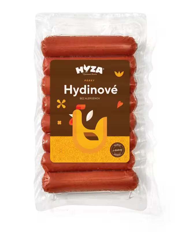 Párky Hydinové 300g Hyza