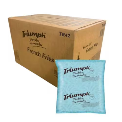 Mrazené Hranolky Triumph 6x6mm (TR42) 4x2,5kg LW