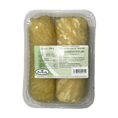 Kvasený kapustový list v náleve 750g Pickles