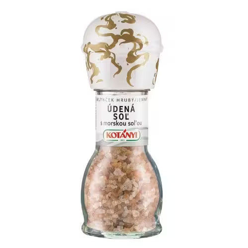 Údená Soľ s morskou soľou Mlynček 95g Kotányi