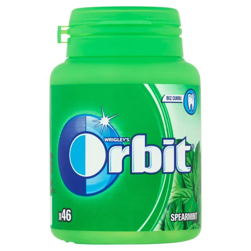 Wrigley's Orbit Spearmint žuvačky dóza 46ks/64g