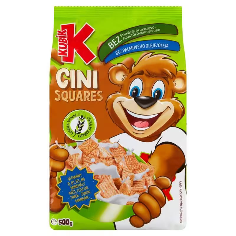 Kubík cereálie Cini Squares 500g