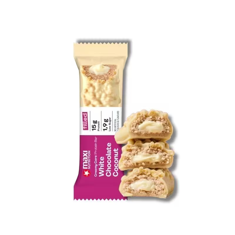 Tyčinka Protein Creamy Core Biela čokoláda a kokos 45g Maxi Nutrition