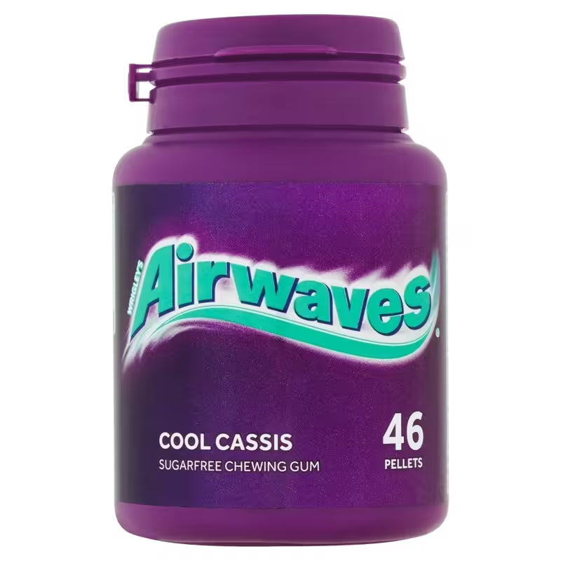 Wrigley's Airwaves Cassis žuvačky dóza 46ks/64g