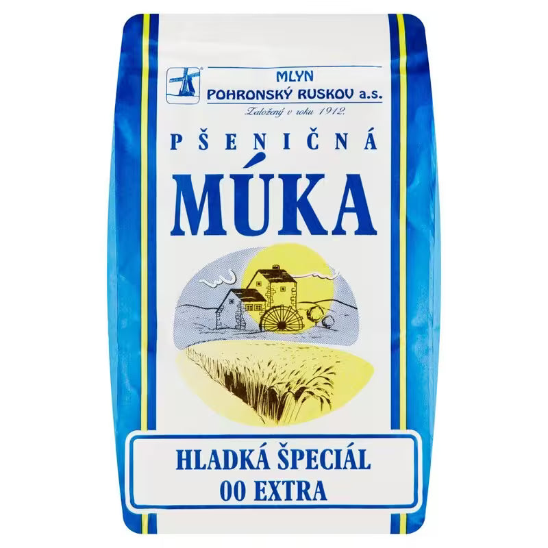 Múka pšeničná hladká špeciál 00 extra 1kg Mlyn