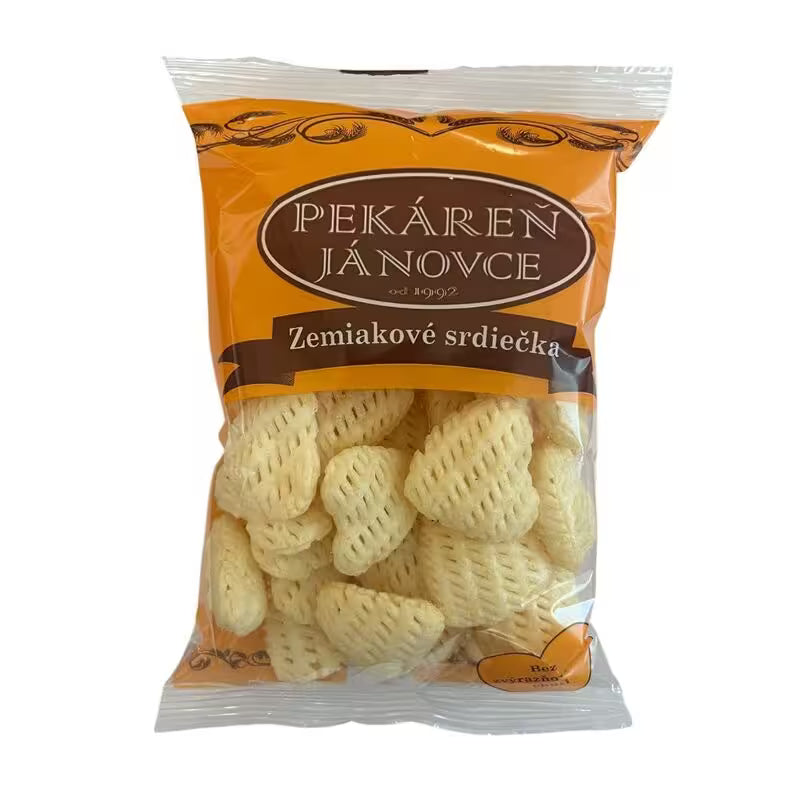 Zemiakové srdiečka 40g Pekáreň Jánovce