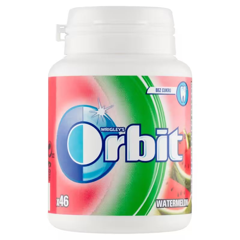 Wrigley's Orbit Watermelon žuvačky dóza 46ks/64g