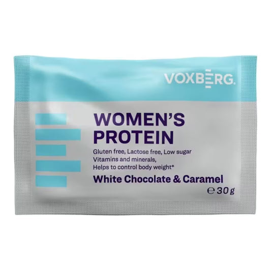 Proteín Women's Biela Čokoláda&Karamel 30g Voxberg