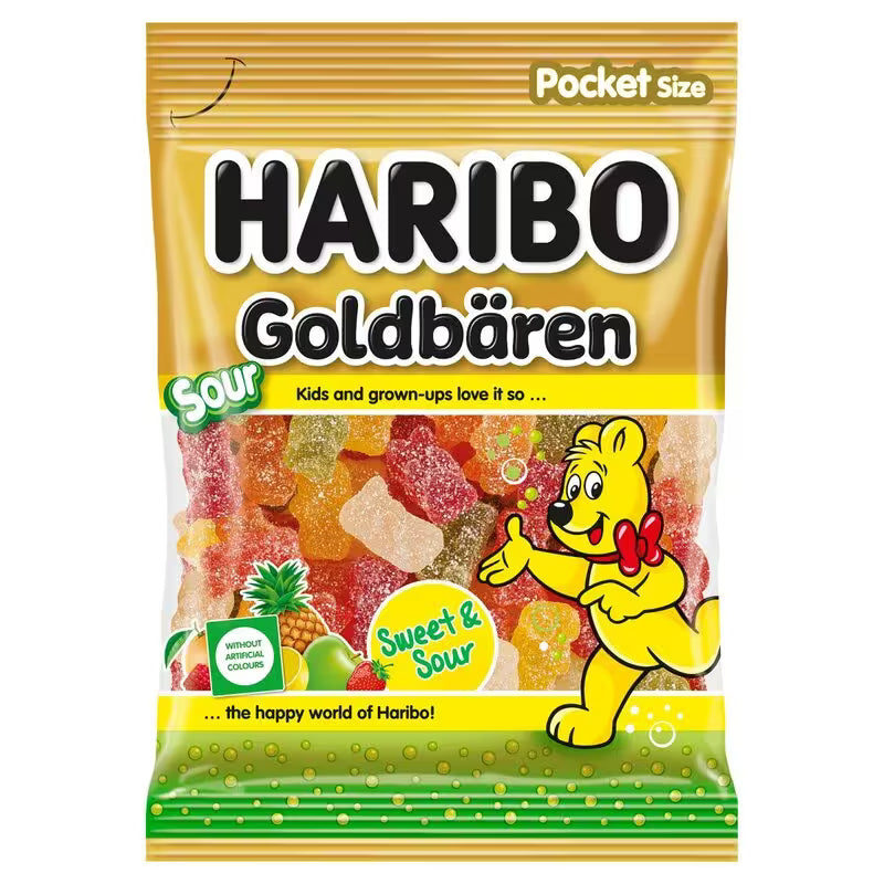 Haribo Goldbären Sour 80g