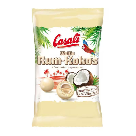 Casali Guličky Rum Kokos White 100g