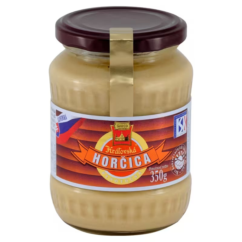 Horčica plnotučná 350g Snico