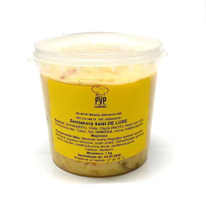 Šalát Zemiakový majonézový DE LUXE 1kg PVP VÝPREDAJ