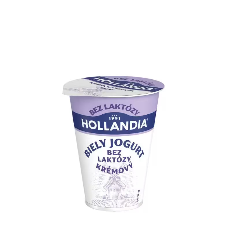 Jogurt bez laktózy biely 180g Hollandia